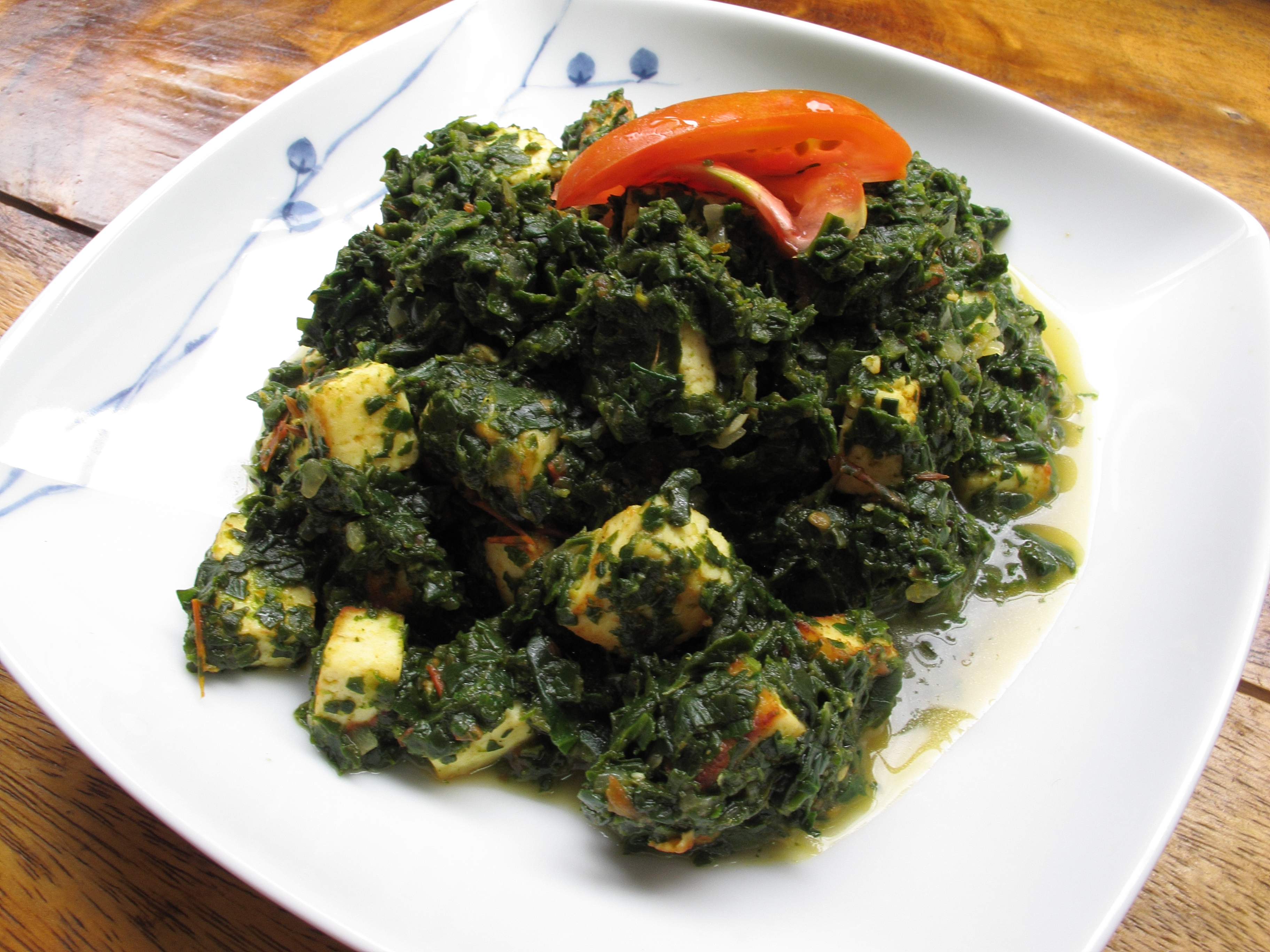 Saag Paneer Nepali